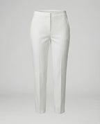 Damen Hochtaillierte Stoffhose mit schmalem Bein