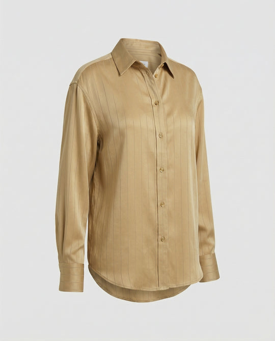 Damen Bluse mit gestreiftem Design