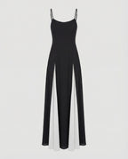 Damen Maxikleid mit elegantem Schlitz
