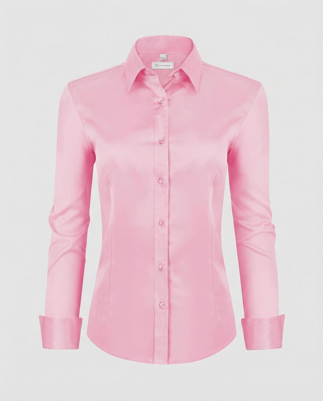 Damen Hemdbluse Stretch tailliert