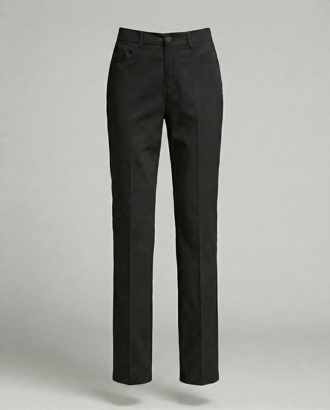 Damen formelle Stoffhose mit hohem Bund
