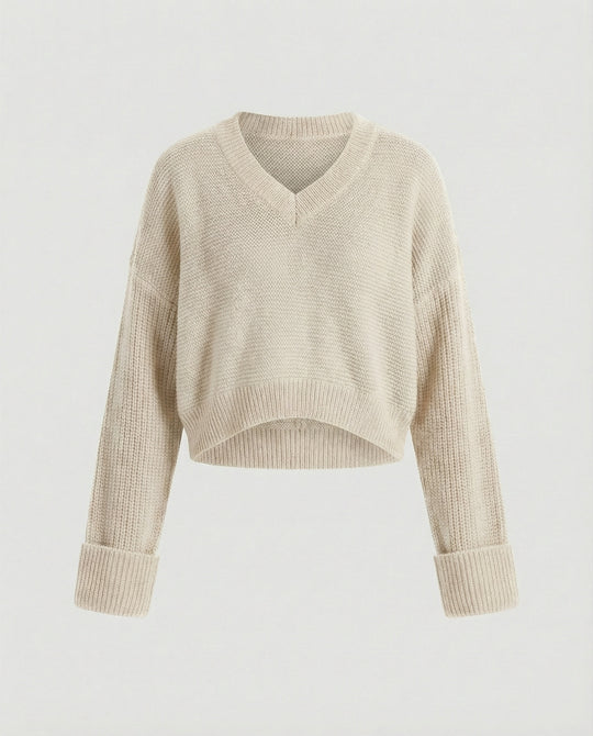 R&B | V-Ausschnitt Pullover für Damen