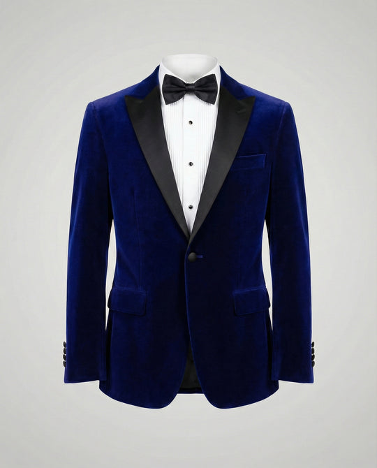 R&B | Herren Sommerjacke mit Schmaler Passform und Kontrastierendem Revers
