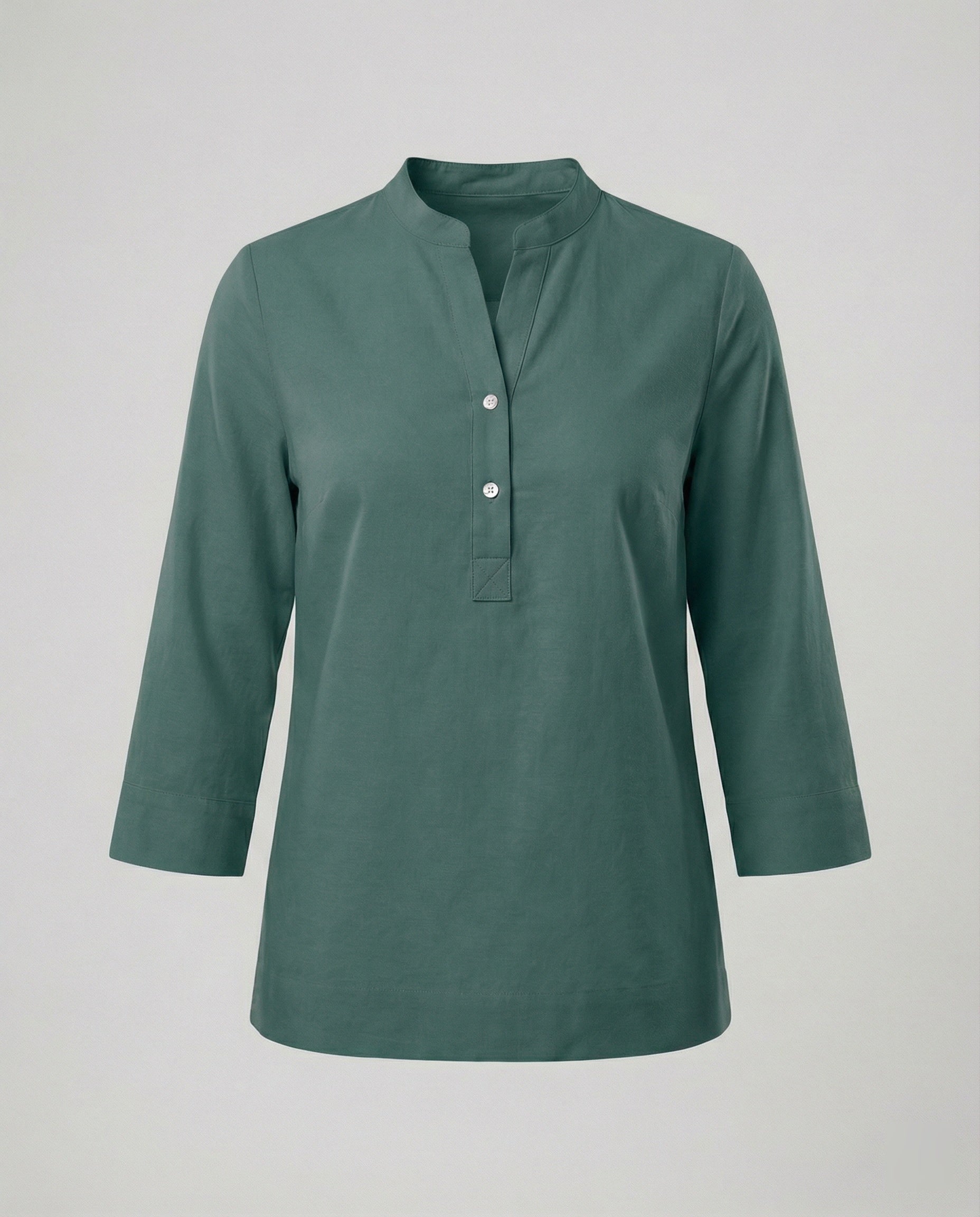 Damen Bluse mit Stehkragen