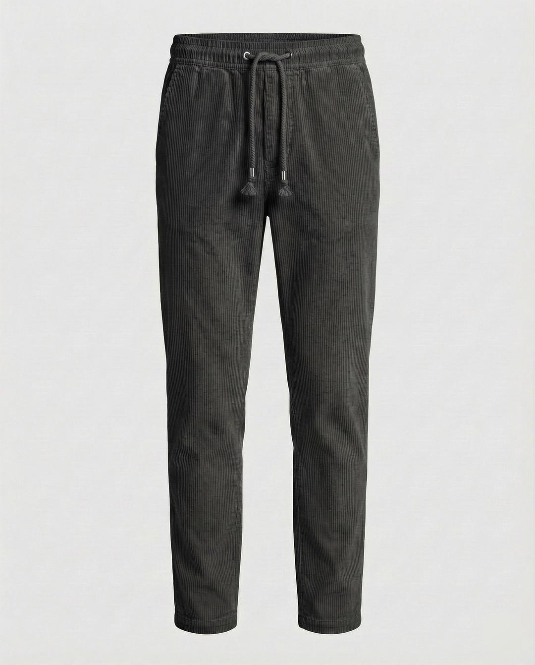 Herren weite Cordhose mit hoher Leibhöhe