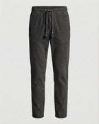 Herren weite Cordhose mit hoher Leibhöhe