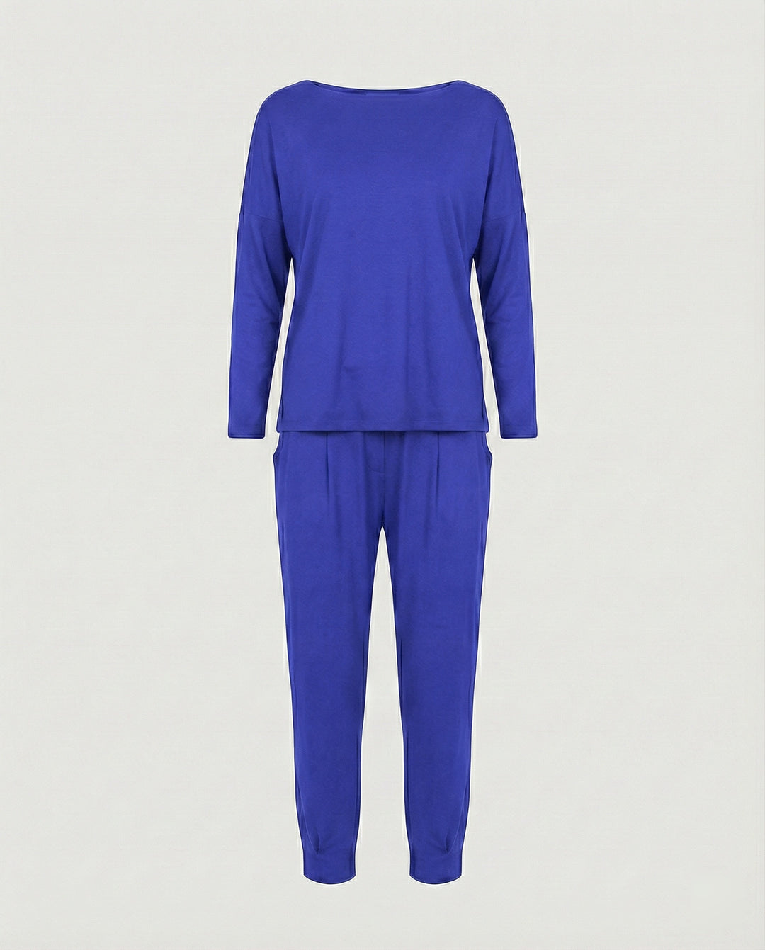 Jogginganzug Damen Lounge-Set mit weiten Ärmeln und Taschen