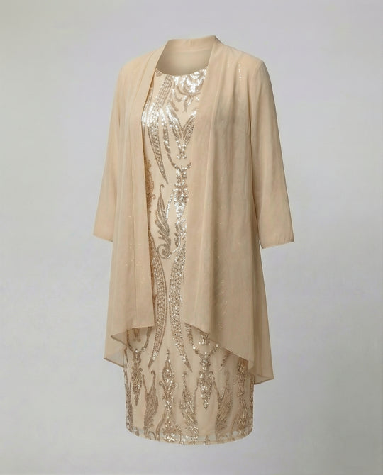 R&B | Elegante Individuell Gedrucktes Kleid