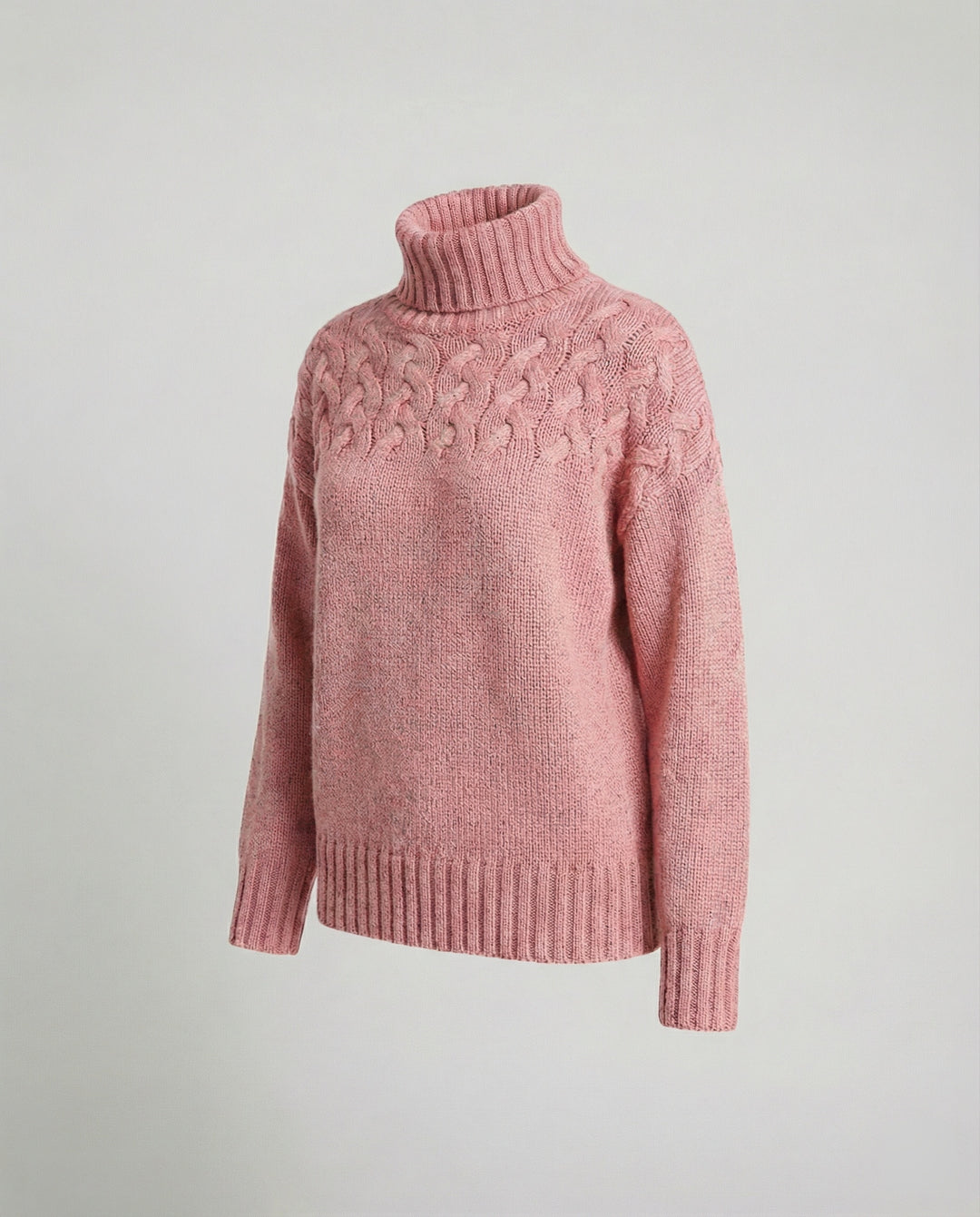R&B | Damen Strickturtleneck Pullover