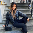 R&B | Puffer Kurze Winterjacke für Frauen