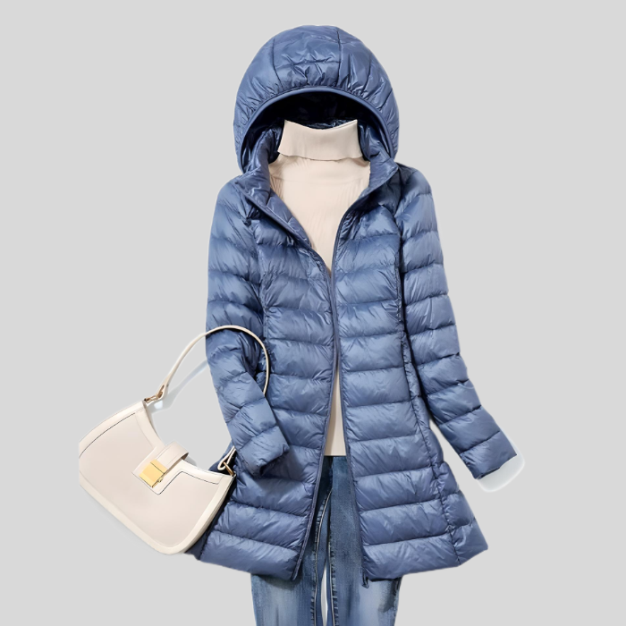 R&B | Puffige Winterjacke mit Reissverschluss und Seitenfächern