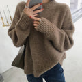 R&B | Pullover - Damen Herbst Lockere Passform Strickpullover