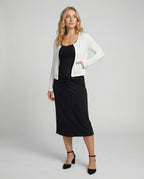 Leichte Damen Strickjacke Lockeres Langarmshirt für den Sommer