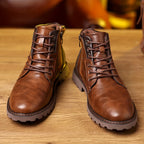 R&B | Klassische Herbst Stiefel mit Reißverschluss für Männer