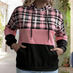 R&B | Moderne Farbblock-Hoodie für Frauen Perfekt für den Herbst