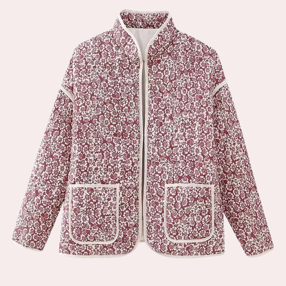R&B | Blumen Herbstjacke für Damen