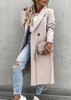 R&B | Winterjacke für Damen - langer Mantel mit klassischem Stil