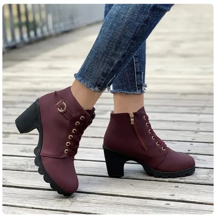 R&B | Damen Stiefeletten mit Reißverschluss