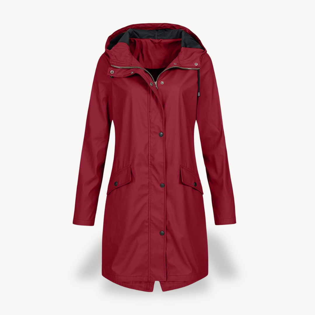 R&B | Damen Wasserdichte Kapuzenjacke