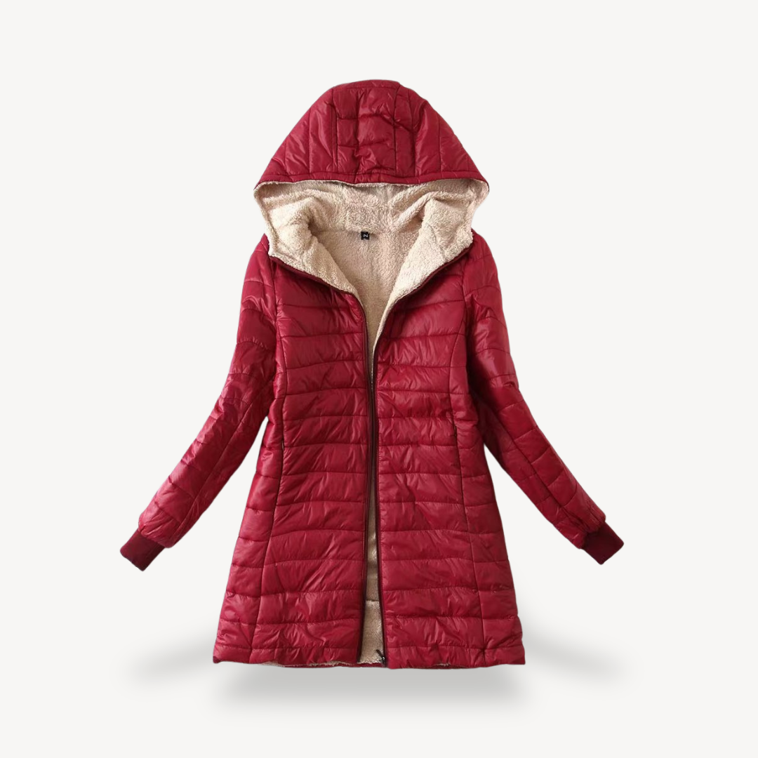 R&B | Damen Sherpa Gefütterte Pufferjacke
