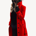 R&B | Damen Wollmischung Trenchcoat