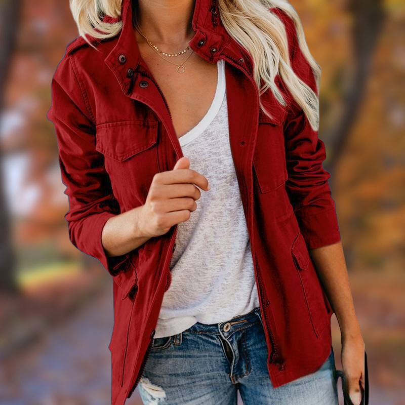R&B | Trendy Multi-Taschenjacke