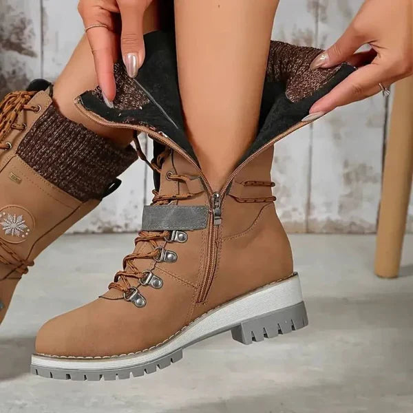 Wasserdichte Winterstiefel Mit Komfort Und Sicherem Grip R&B