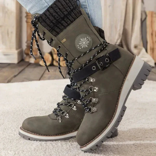 Wasserdichte Winterstiefel Mit Komfort Und Sicherem Grip R&B