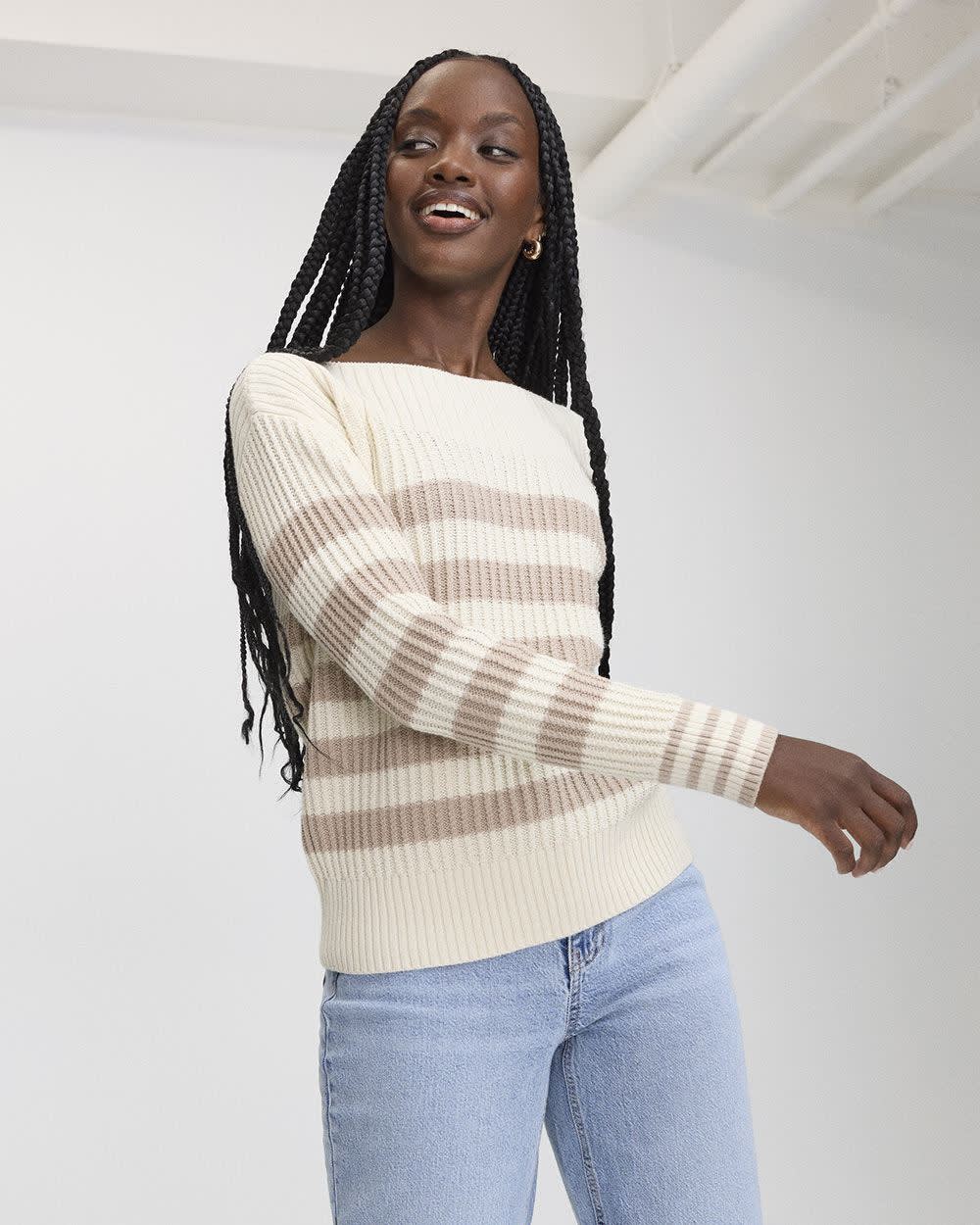 R&B | Modischer Pullover mit Langen Ärmeln