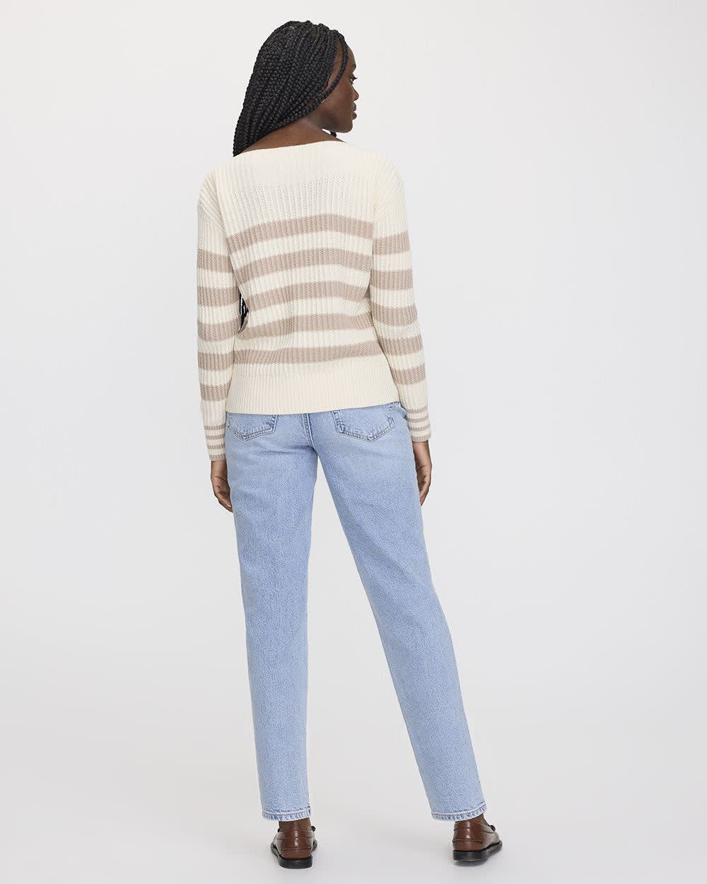 R&B | Modischer Pullover mit Langen Ärmeln