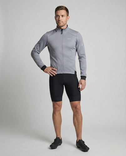 Thermo Softshell Radsportjacke Winddicht Herren
