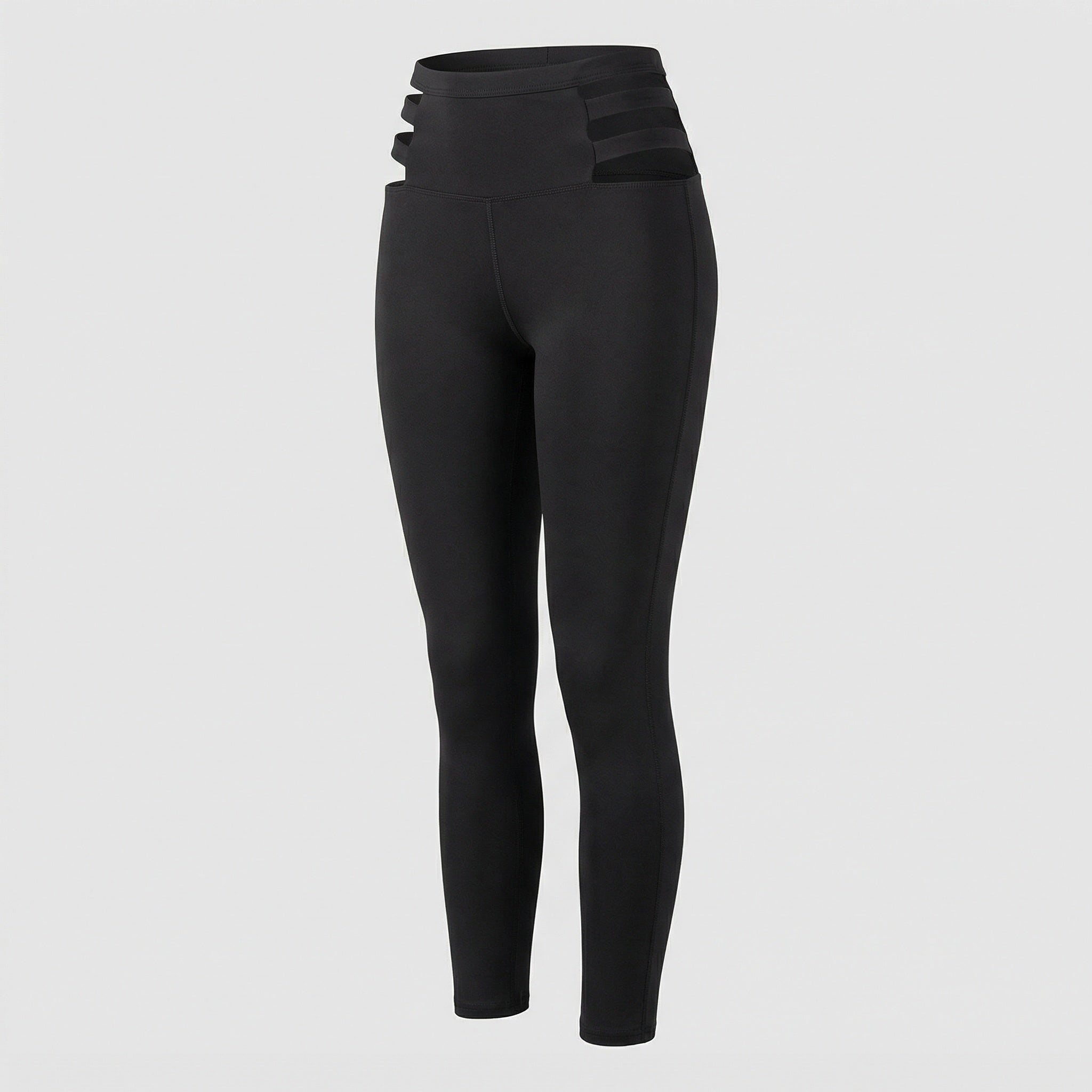Damen Sport-Leggings mit stilvollem Cut-Out Design