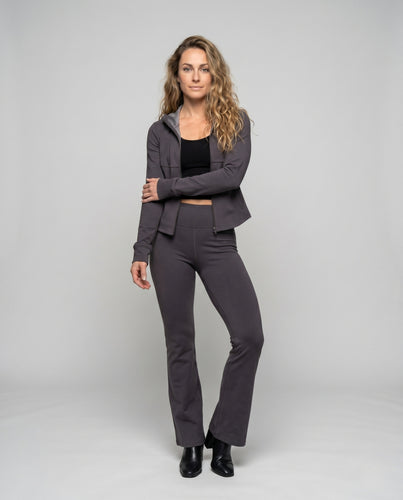 Damen Sportliches Freizeit-Outfit mit weitem Beinanpassungsdesign R&B