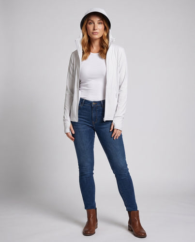 Damen Funktionsjacke mit hohem Kragen und schneller Feuchtigkeitsableitung R&B