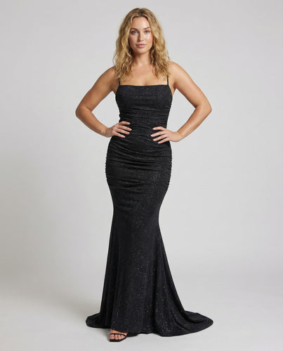 Damen Meerjungfrauen-Abendkleid mit Schleppe