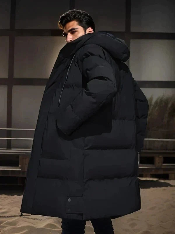R&B | Langer Winterdaunenmantel