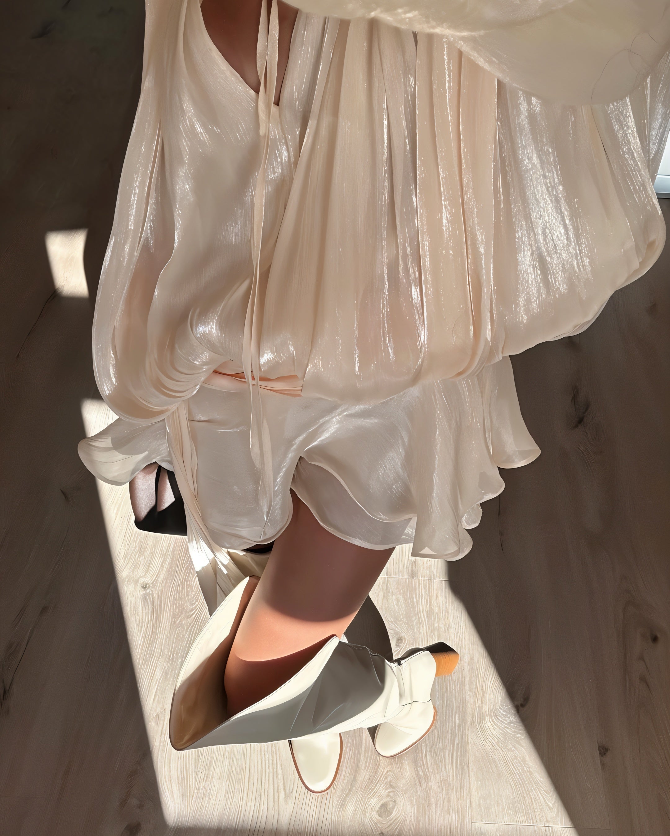 R&B | Rüschen-Minikleid