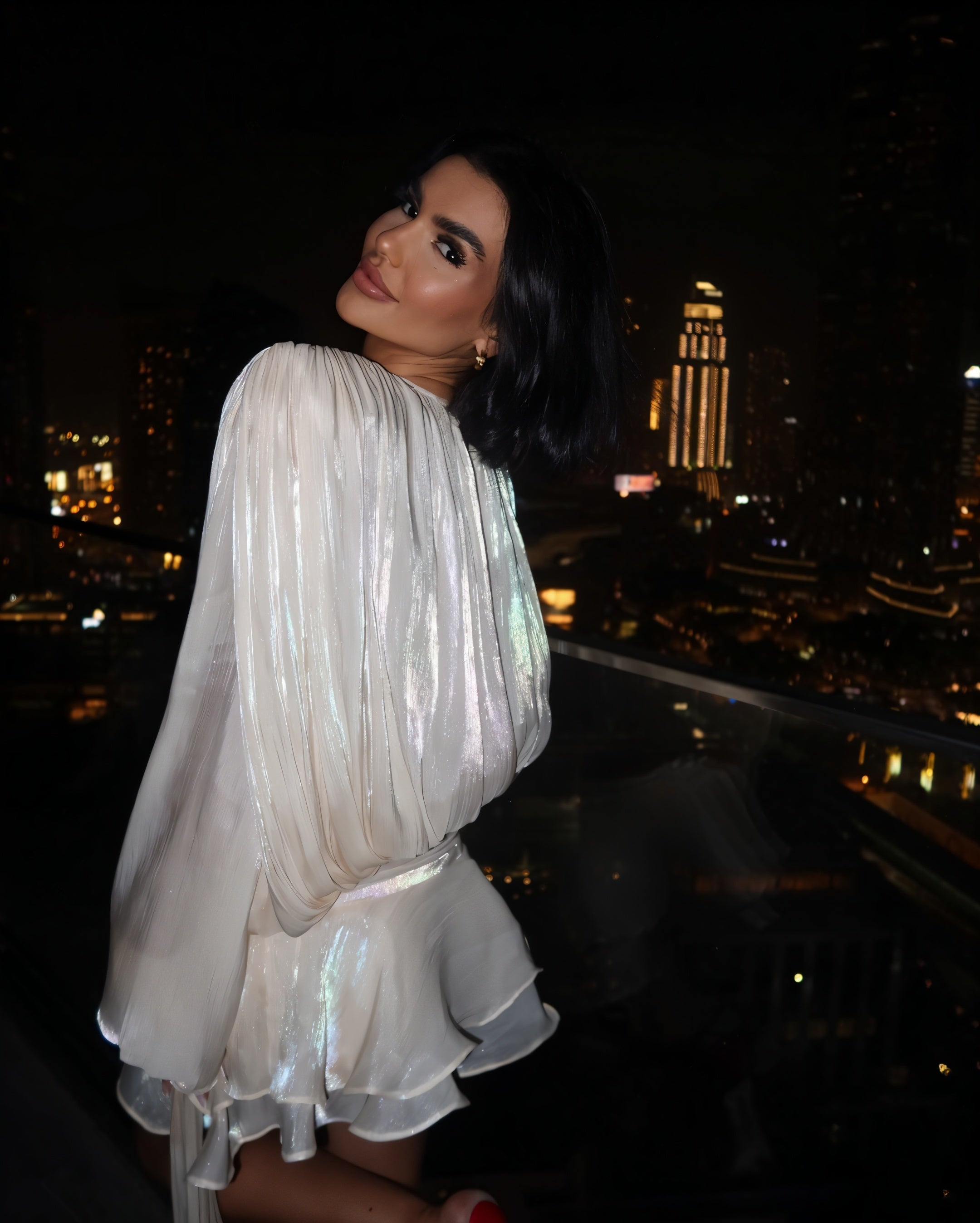R&B | Rüschen-Minikleid