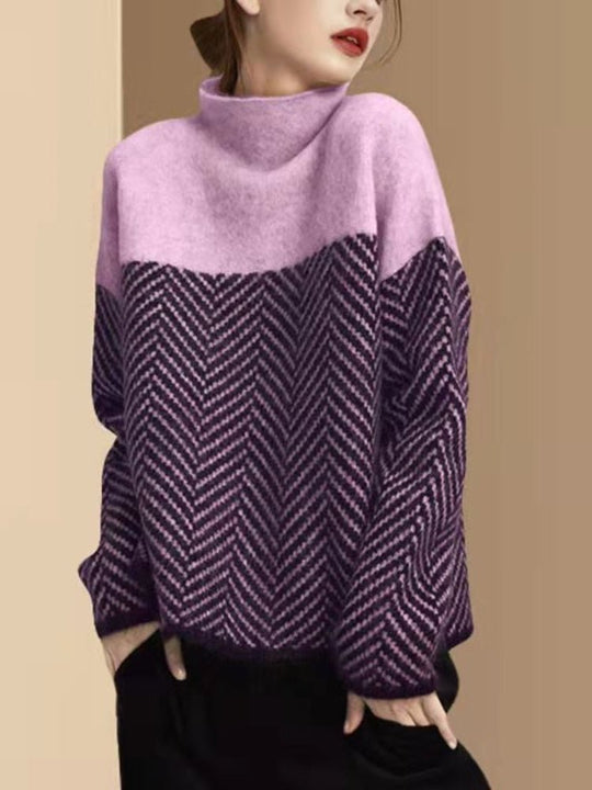 R&B | Premium Rollkragen Strickpullover