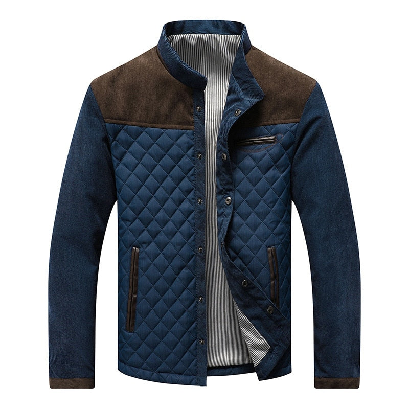 R&B | Retro Windbreaker mit Stehkragen für Männer