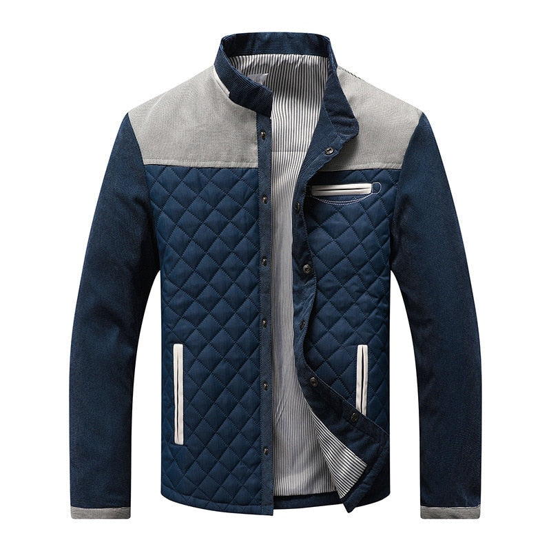 R&B | Retro Windbreaker mit Stehkragen für Männer