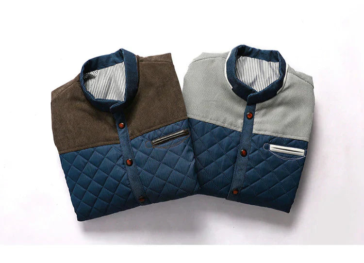 R&B | Retro Windbreaker mit Stehkragen für Männer