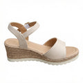 R&B | Orthopädische Sandalen Damen Bequeme Sandalen mit Plateau