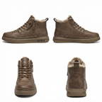 R&B | Herren Schneestiefel mit warmem Baumwollfutter und rutschfester Sohle