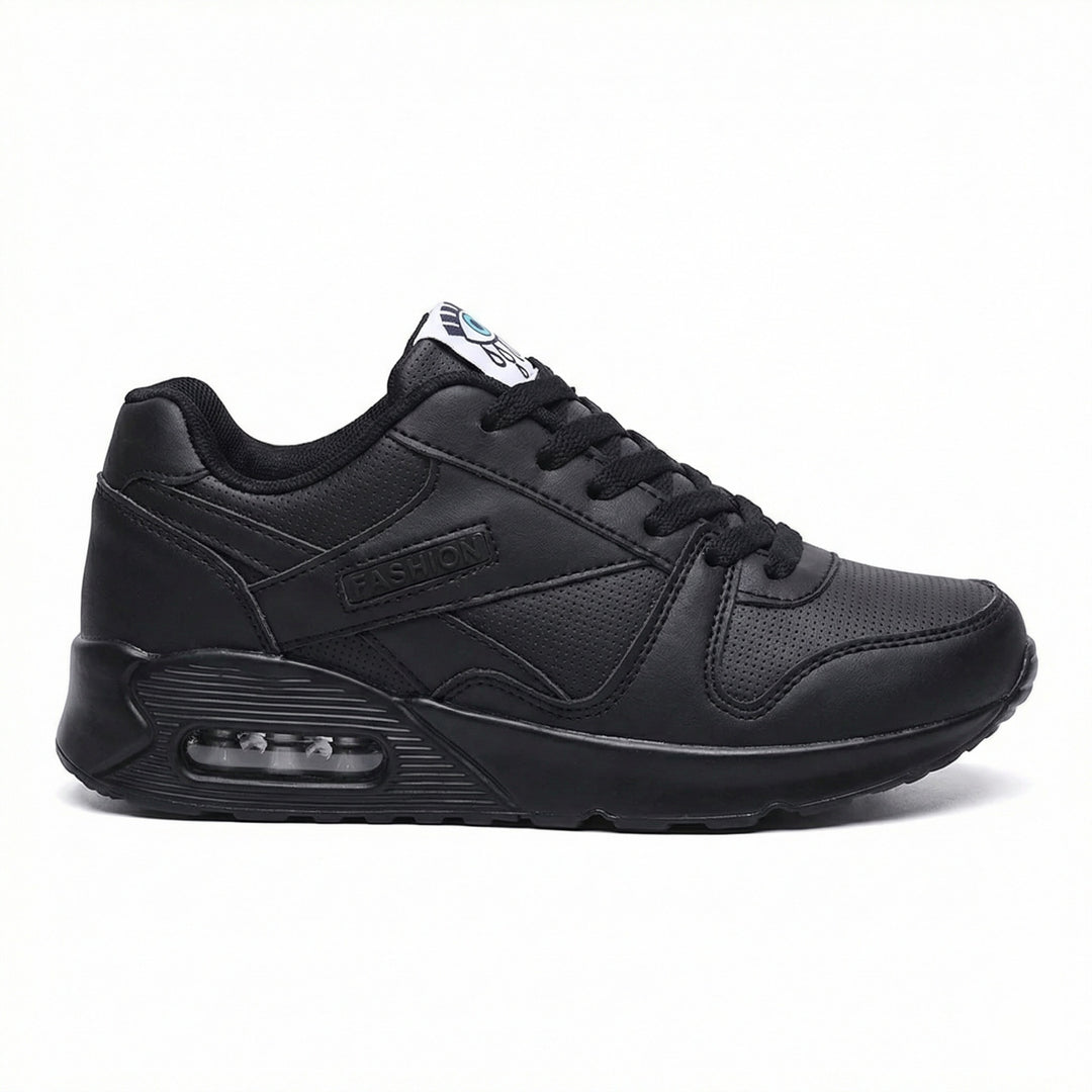 R&B | Pu Orthopädische Damen Sneaker mit Schwarzem Augenprint