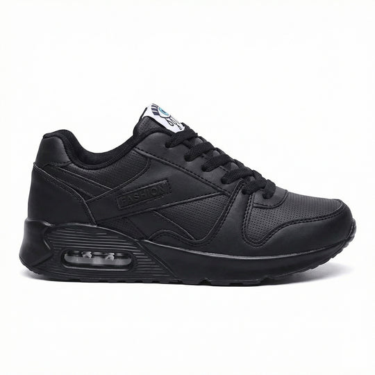 R&B | Pu Orthopädische Damen Sneaker mit Schwarzem Augenprint