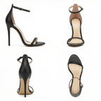 R&B | Fischmundschnalle Stiletto Absatz Hohe Absatzsandalen