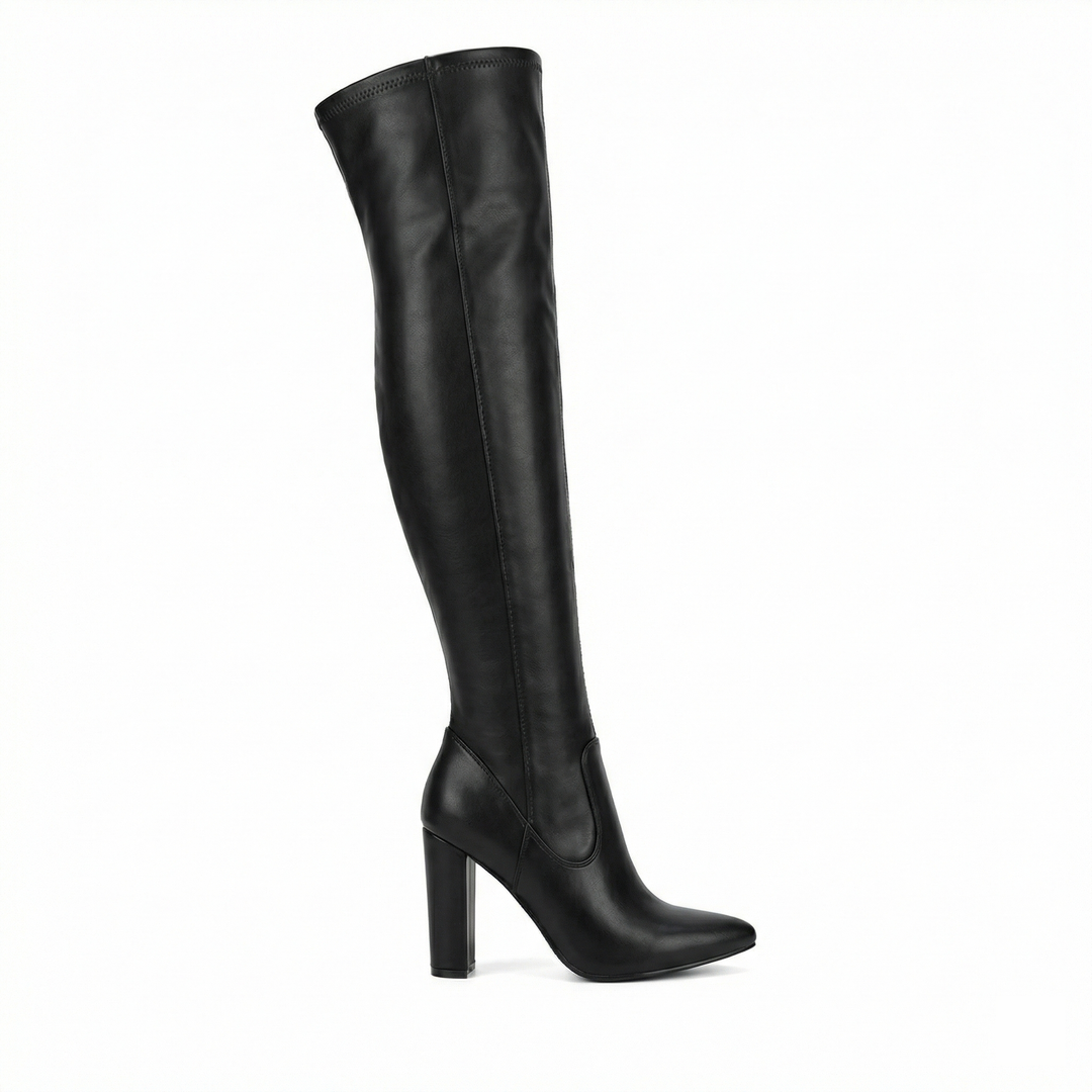 R&B | Flache Overknee-Stiefel aus für den Winter