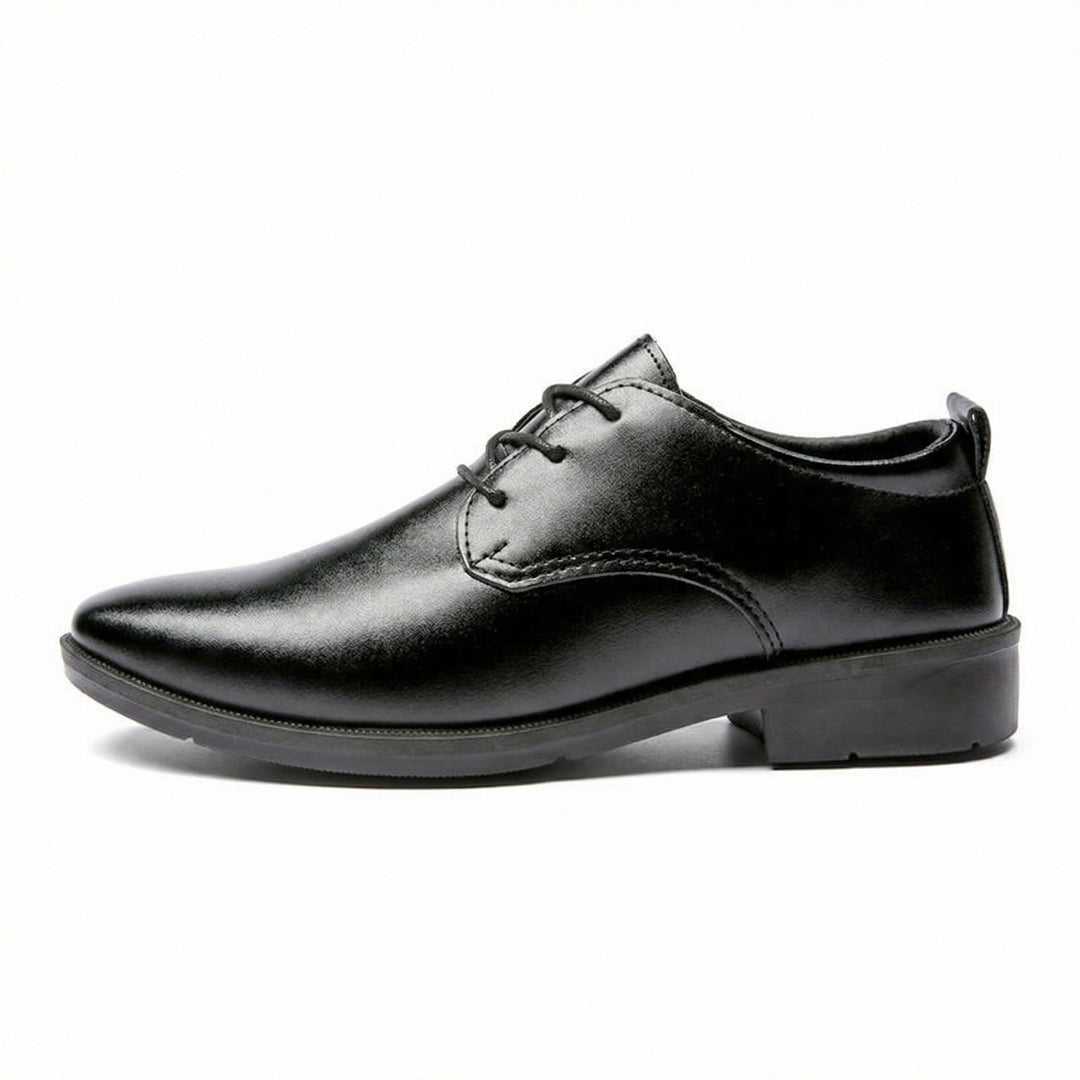 Herren Elegante Leder Schnürschuhe mit rutschfester Sohle R&B