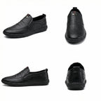 Herren Bequeme Slipper mit elastischem Einstieg und stylishem Design R&B